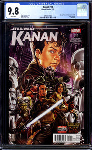 Star Wars Kanan #12 CGC 9.8 (2016) The Last Padawan Cover Homage!