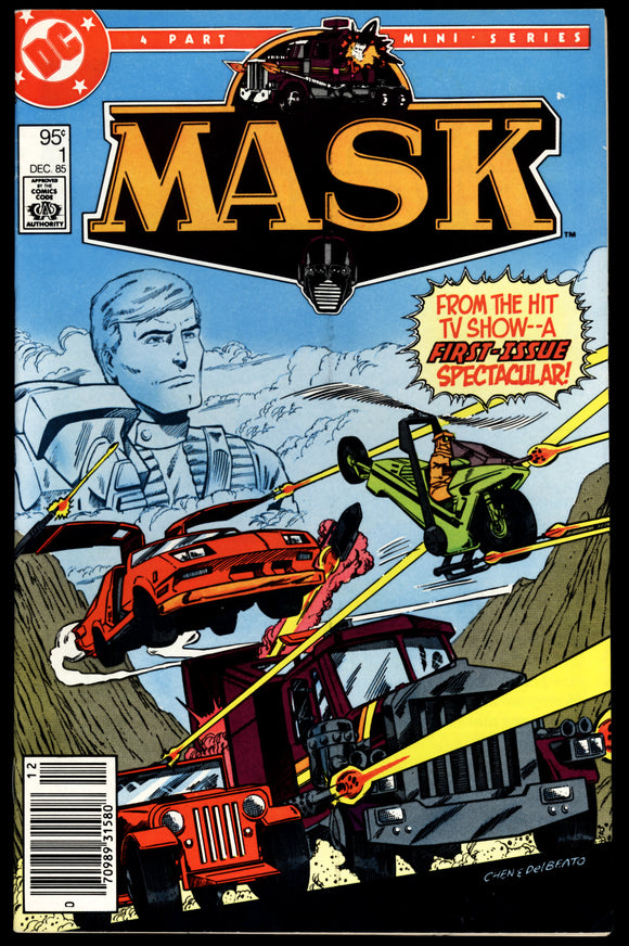 Mask #1 DC Comics 1985 (VF/NM) Rare Canadian Price Variant!