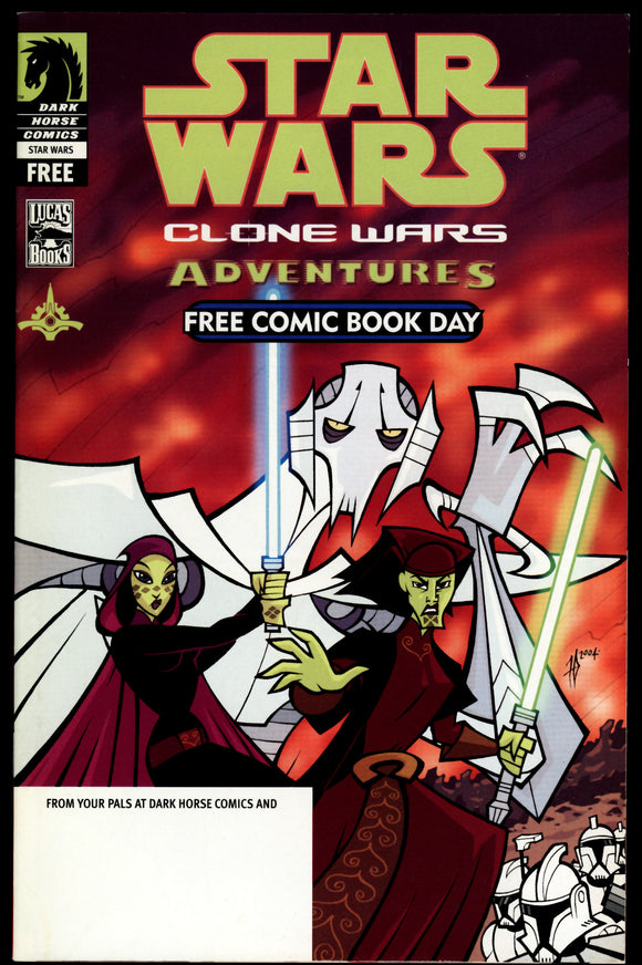 Star Wars Clone Wars Adventures 2004 (NM-) FCBD 1st General Grevious!