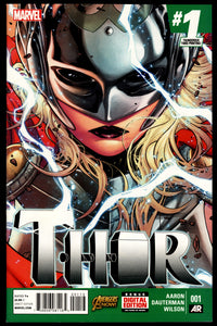 Thor #1 Marvel 2014 (NM) 1st Jane Foster as Thor! Rare 3rd Print!