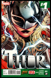 Thor #1 Marvel 2014 (NM) 1st Jane Foster as Thor! Rare 3rd Print!