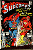 Superman #199 DC Comics 1967 (G/VG) 1st Superman/Flash Race!