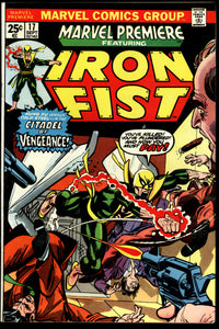 Marvel Premiere #17 1974 (FN-) 3rd Appearance of Iron Fist!