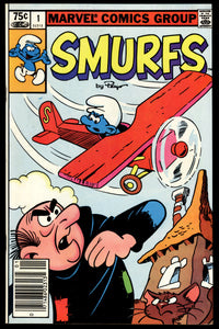 Smurfs #1 Marvel 1982 (VF-) 1st Smurfs in Comics! Canadian Price Variant!