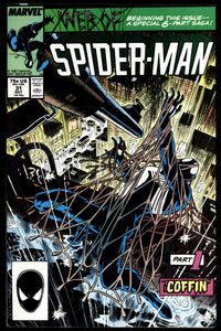 Web of Spider-Man #31 Marvel 1987 (NM) Kraven's Last Hunt Part 1