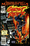 Ghost Rider #28 Marvel 1992 (NM-) 1st Midnight Sons Cameo! NEWSSTAND!