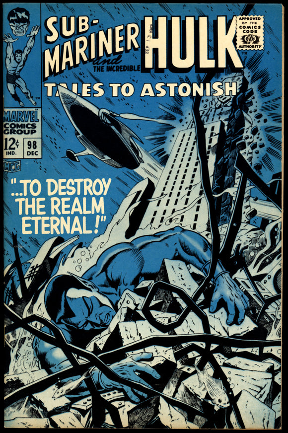 Tales to Astonish #98 Marvel 1967 (VF-) 1st Lord Seth Cameo!