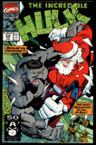 Incredible Hulk #378 Marvel 1991 (NM) Santa Claus Battle Cover!