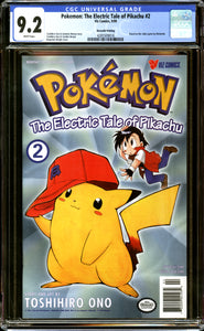 Pokemon: The Electric Tale of Pikachu #2 CGC 9.2 (1999) Rare 11th Printing