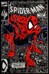 Spider-Man #1 Marvel 1990 (NM) Todd McFarlane Silver Cover!