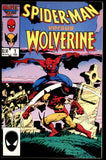 Spider-Man Versus Wolverine #1 Marvel 1987 (NM) Death of Ned Leeds!