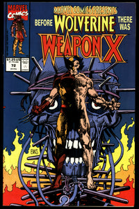 Marvel Comics Presents #72 1991 (NM-) 1st Appearance of Weapon X!