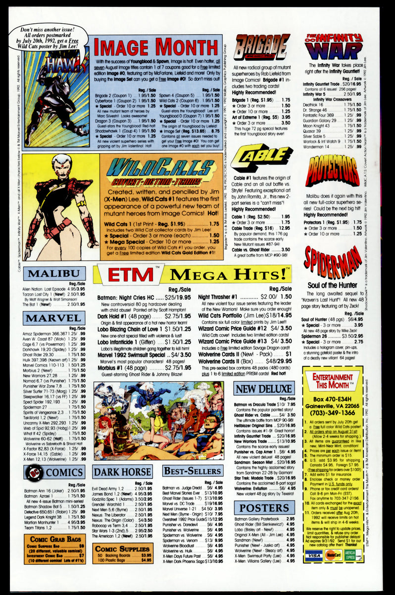 Spawn #2 Image 1992 (NM) 1st Appearance of the Violator! – Ultimate Key ...