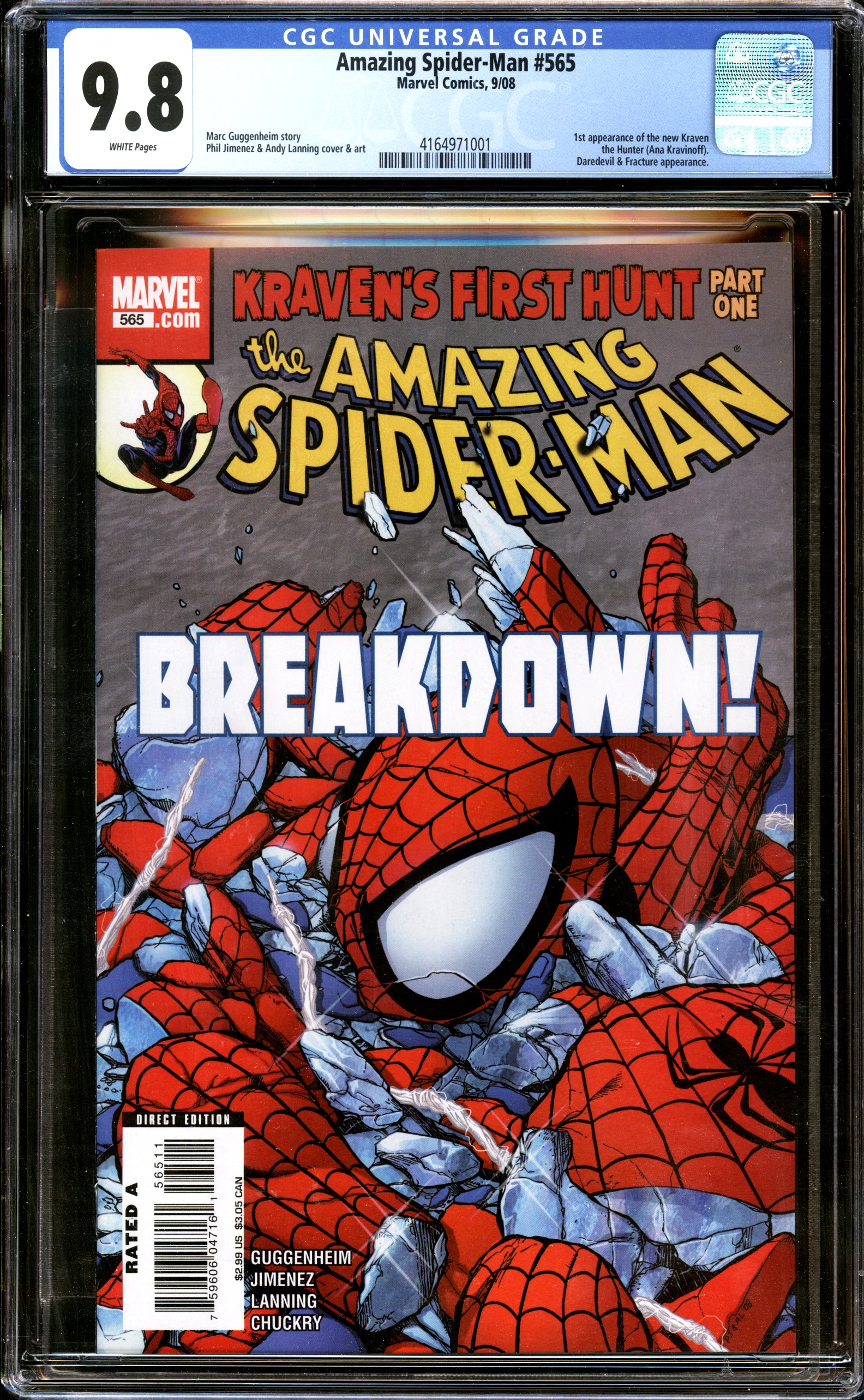 AMAZING SPIDERMAN store 209 CGC 1st Appearance Calypso