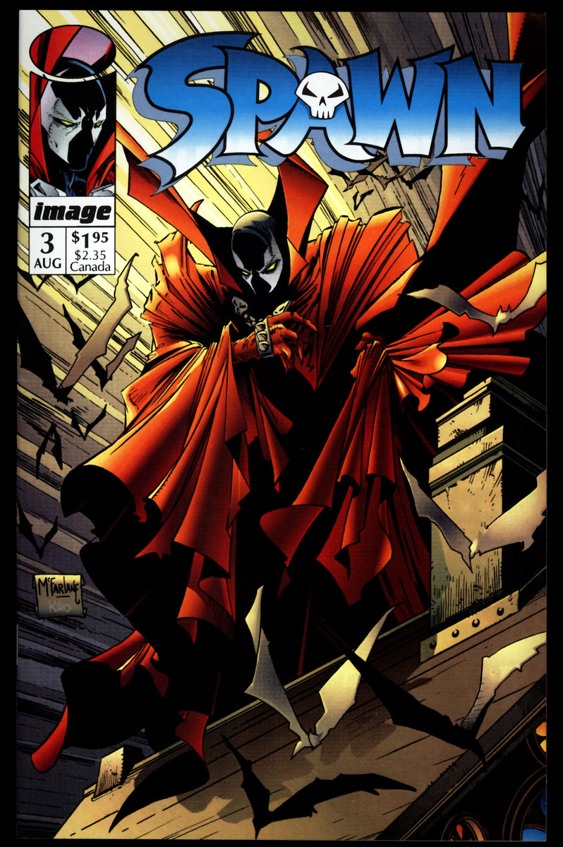 Spawn #3 Image 1992 (NM+) 1st Appearance of Cyan Fitzgerald! – Ultimate ...