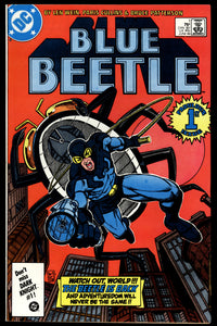 Blue Beetle #1 DC 1986 (VF) 1st Appearance of Firefist & Conrad Carapax!