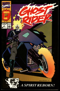 Ghost Rider #1 Marvel 1990 (VF) 1st Appearance of Danny Ketch!