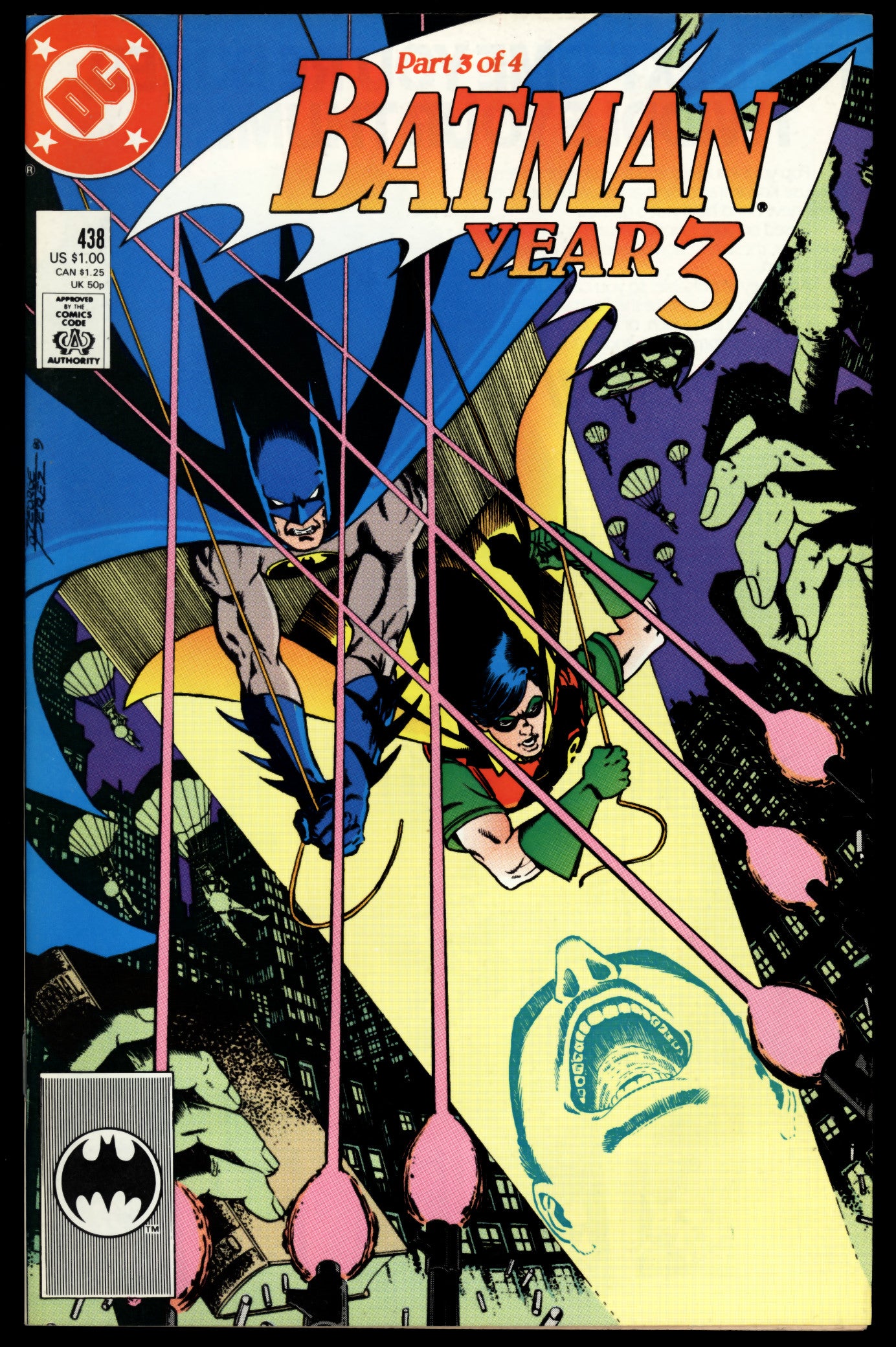 Batman #436-439 DC 1989 Year 3 Part 1-4 Complete Set! – Ultimate