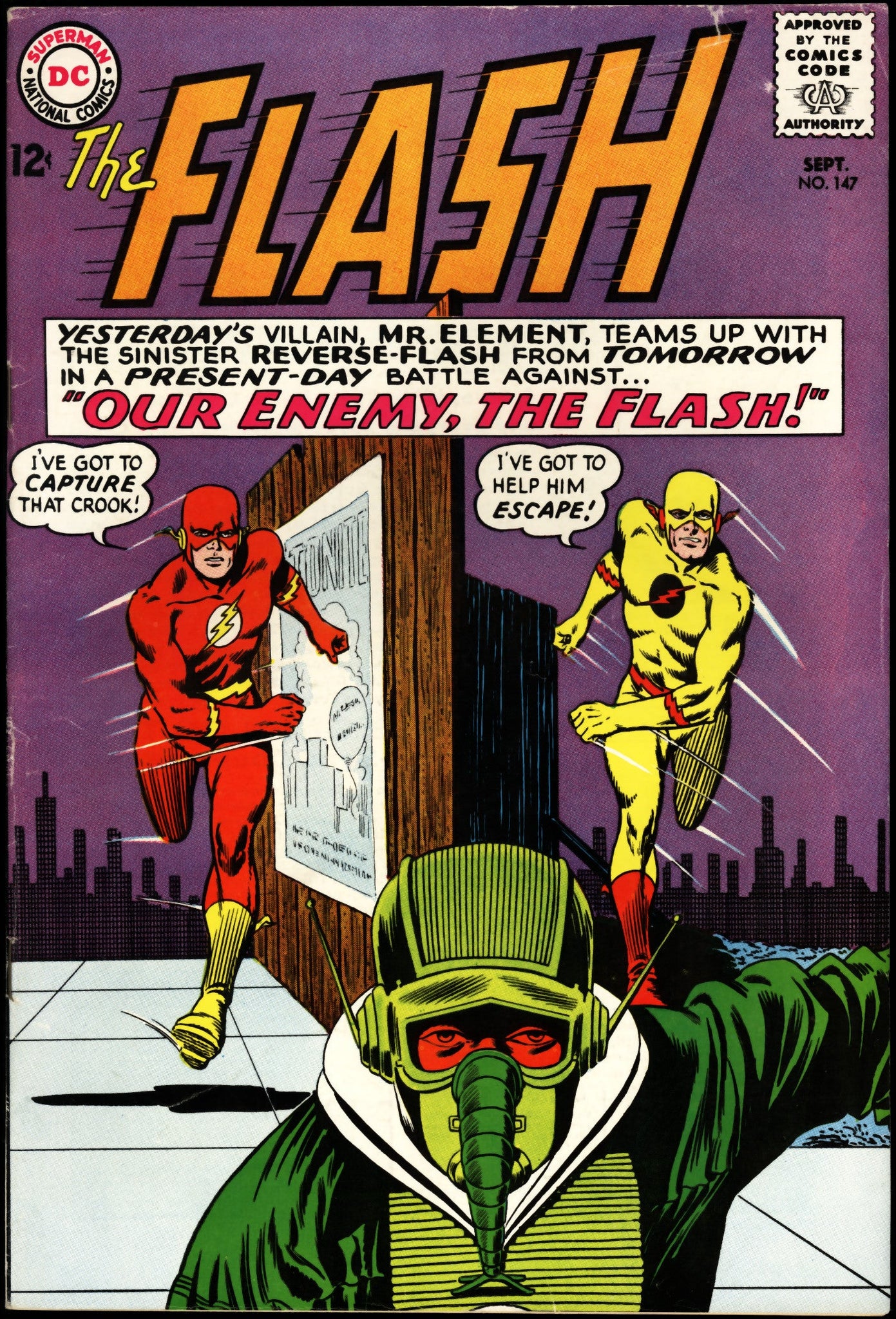 Flash #147 DC 1964 (FN+) 2nd Appearance of Reverse Flash! โ Ultimate ...