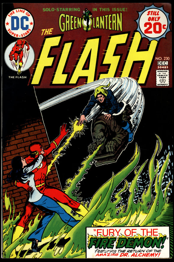 Flash #230 DC Comics 1974 (VF/NM) Dr. Alchemy Appearance!