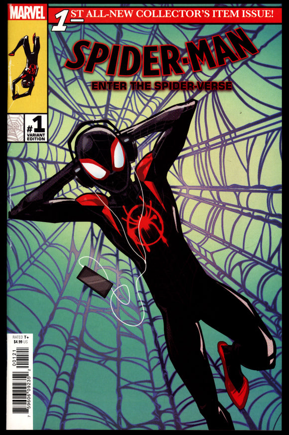 Spider-Man: Enter the Spider-Verse #1 VF/NM 1:10 Incentive Variant!