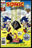 Sonic the Hedgehog #9 NM-/NM Newsstand 1st Pseudo Sonic!