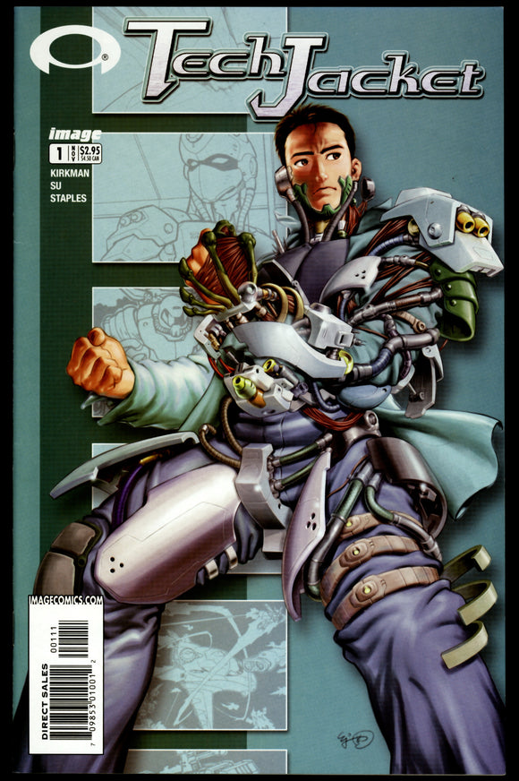 Tech Jacket #1 Image 2002 (NM-) 1st App. of Invincible in Preview!