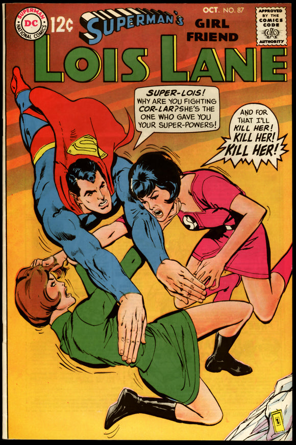 Superman's Girl Friend Lois Lane #87 VF/NM HIGH GRADE Issue!