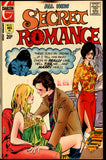 Secret Romance #22 VF+ HIGH GRADE Charlton Romance Kissing Cover!