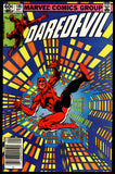 Daredevil #186 Marvel 1982 (VF/NM) Frank Miller Story! NEWSSTAND!