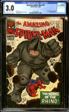 Amazing Spider-Man #41 CGC 3.0 (1966) 1st Appearance of the Rhino!