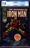 Iron Man #1 CGC 7.0 (1968) 1st Issue! Origin Retold! Gene Colan Cover