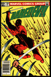 Daredevil #189 Marvel 1982 (VF+) Death of Stick! NEWSSTAND! MILLER!