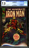 Iron Man #1 CGC 7.5 (1968) 1st Issue! Origin Retold! Gene Colan Cover