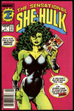 Sensational She-Hulk #1 Marvel 1989 (VF) John Byrne! NEWSSTAND!