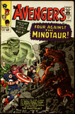 Avengers #17 VF Marvel 1965 1st App. of the Minotaur!