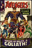 Avengers #28 FN- Marvel 1966 1st App. of Goliath & The Collector!