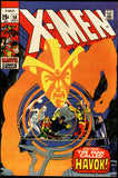 X-Men #58 Marvel 1969 (VF-) 1st App. of Havok in Costume! Neal Adams!