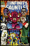 Infinity Gauntlet #5 Marvel 1991 (NM) George Perez Galactus Cover!