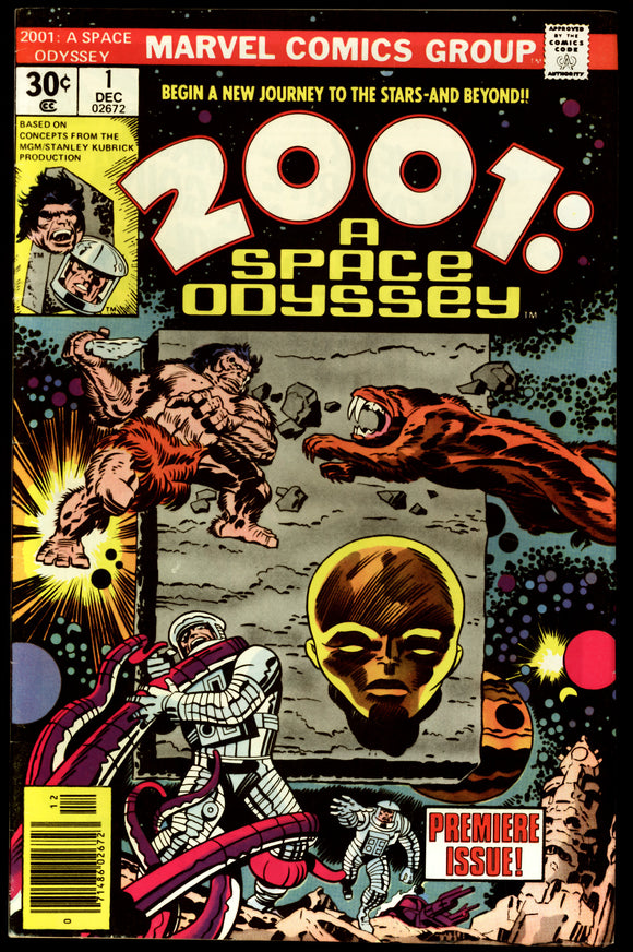 2001: A Space Odyssey #1 Marvel 1976 (VF) Jack Kirby Story & Art!