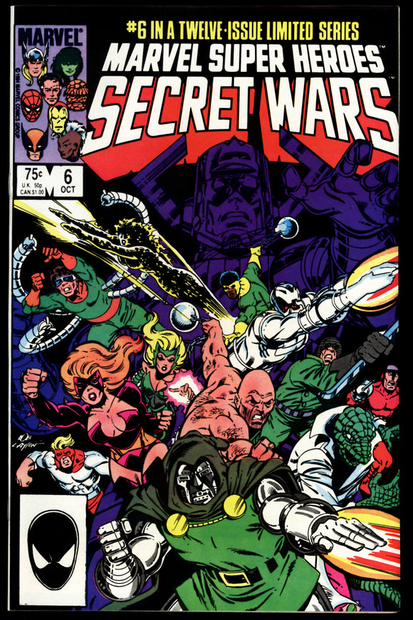Marvel Super Heroes Secret Wars #6 1984 (NM+) 1st Julia Carpenter Cameo!