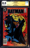 Batman #423 CGC 8.0 (1988) Signed Todd McFarlane Canadian Price Variant