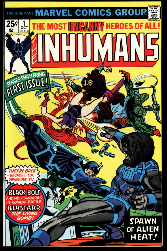 Inhumans #1 (1975) NM/NM+ 1st Inhumans Ongoing Series!