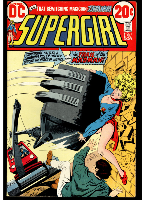 Supergirl #1 VF- 1st Solo Supergirl Series!