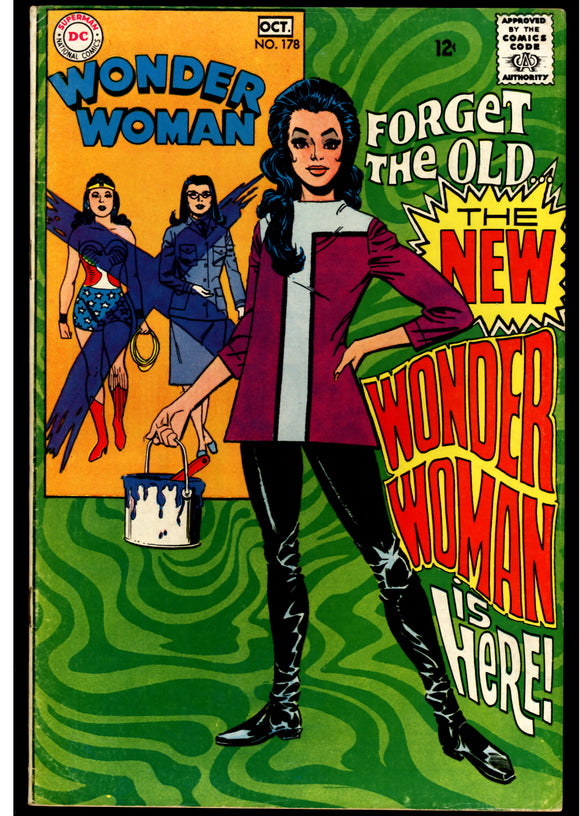 Wonder Woman #178 FN+ 1st New Wonder Woman Costume!