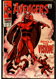 Avengers #57 GD+ Marvel 1968 1st Appearance of the Vision!