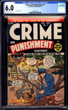 Crime and Punishment #11 CGC 6.0 (1949) Charles Biro Cover! Golden Age