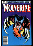 Wolverine Limited Series #2 NM- (1982) 1st Full App of Yukio NEWSSTAND!