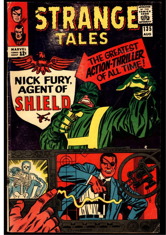 Strange Tales #135 VG (1965) 1st app. of Nick Fury Agent of Shield!