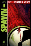 Spawn #225 Image 2012 (NM+) Romney Wins Variant! McFarlane!